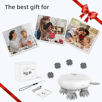 Amazon.com: Snailax Head Massager,Portable Cordless Scalp